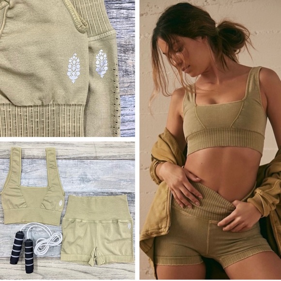 💚NWOT FREE PEOPLE MOVEMENT GOOD KARMA RUNNING SET